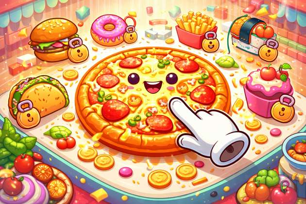Pizza Click Feast - Jabali AI Poster