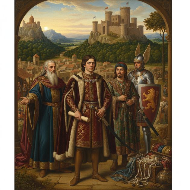 Crown of Armenia - Jabali AI Poster