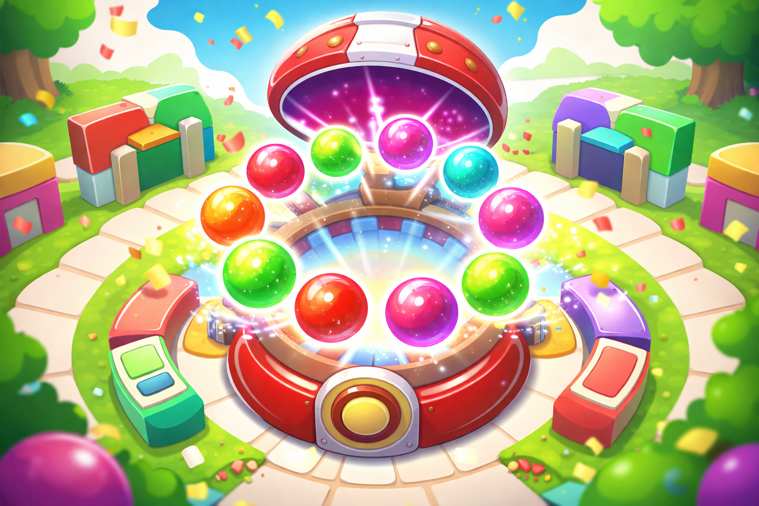 ColorSpin 10 - Instant game by Jabali AI
