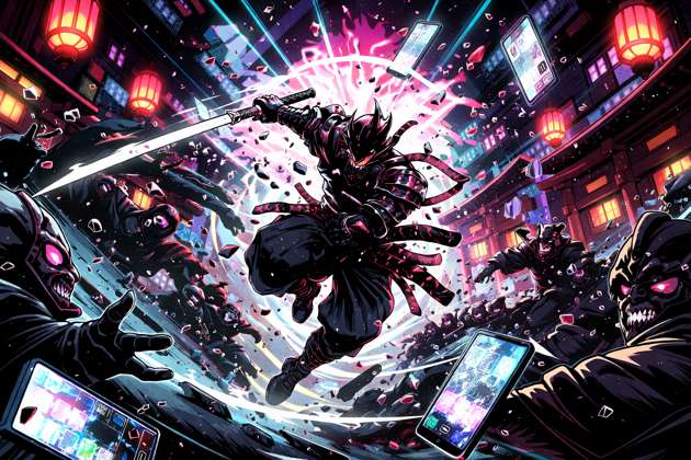 Tab Slayer Samurai - Jabali AI Poster