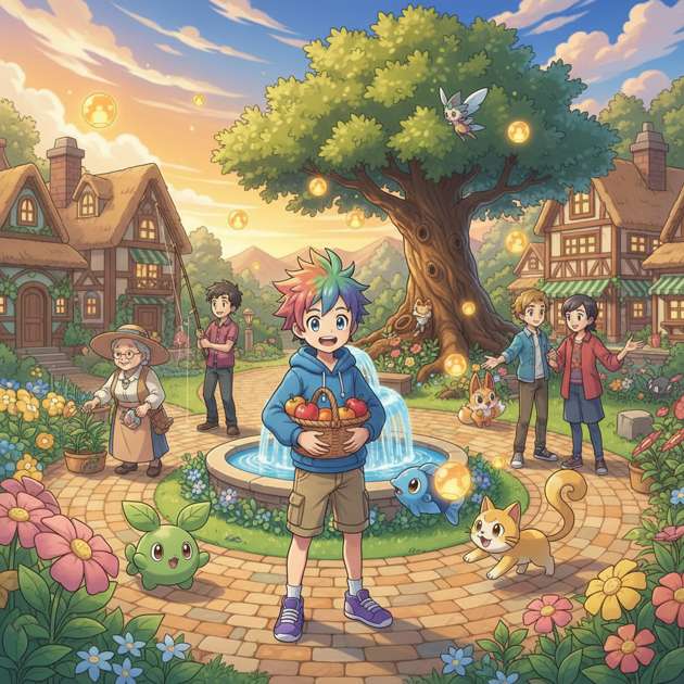 Pokémon Legends: Infinite Regions - Adventure RPG by Jabali AI