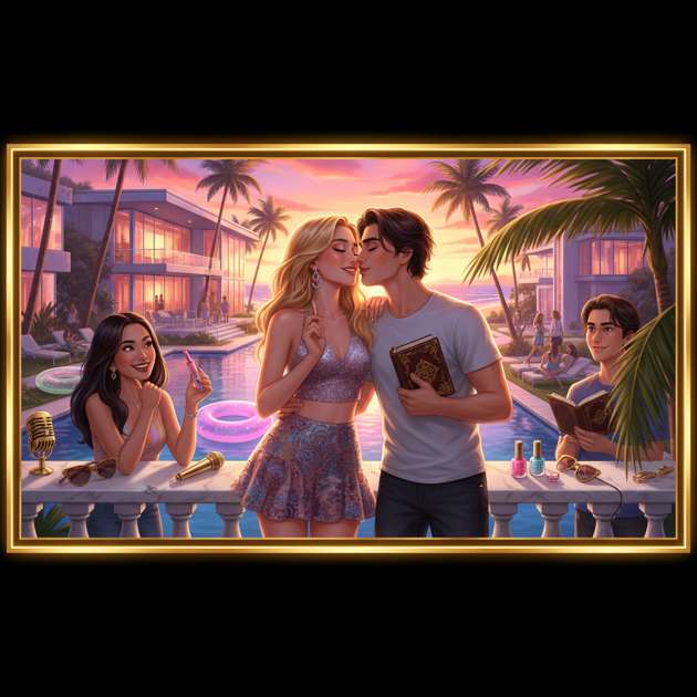 Malibu Kisses & Secrets - Jabali AI Poster