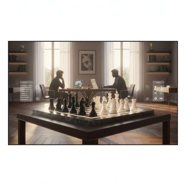 3D Chess - Jabali AI Poster