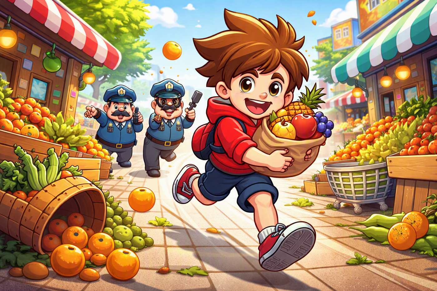 Market Rush Escape game artwork