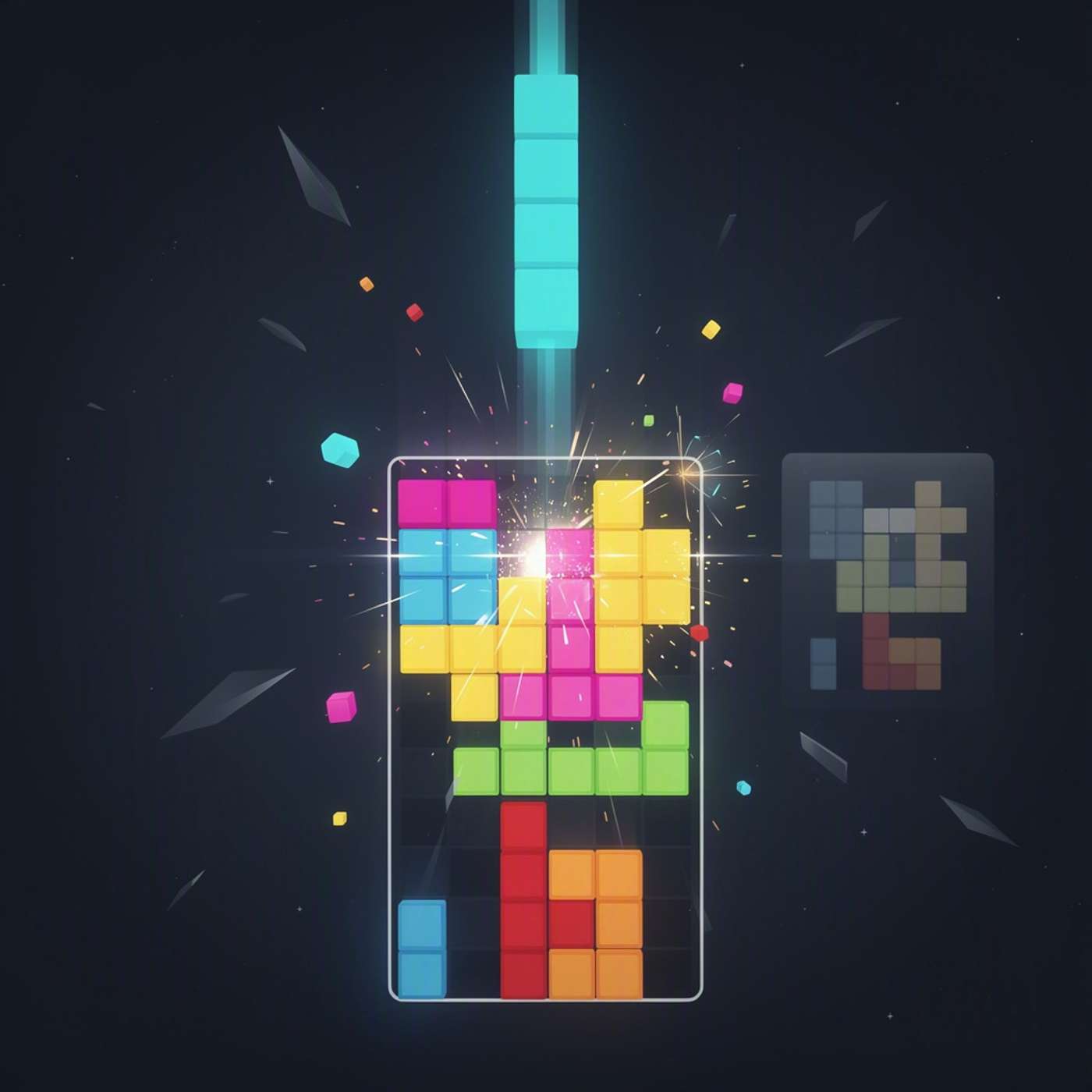 Block Drop Blitz game artwork