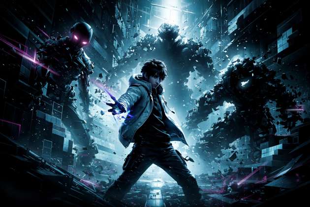 Glitchbound - Jabali AI Poster