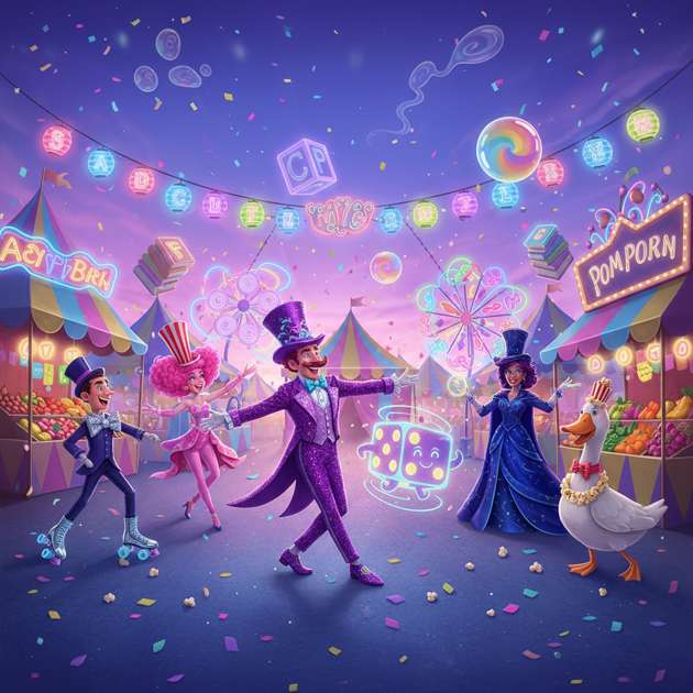 WordViva: Carnival of Clues - Jabali AI Poster