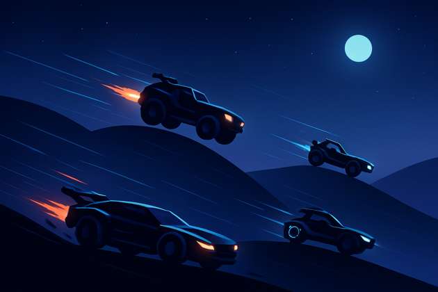 Midnight Hill Combat - Jabali AI Poster