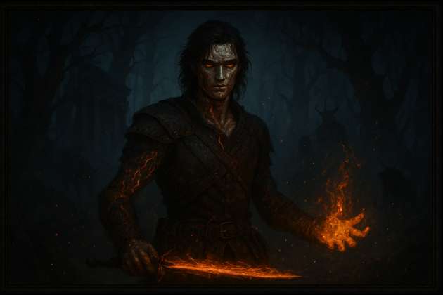 Arin Emberwraith - Jabali AI Poster