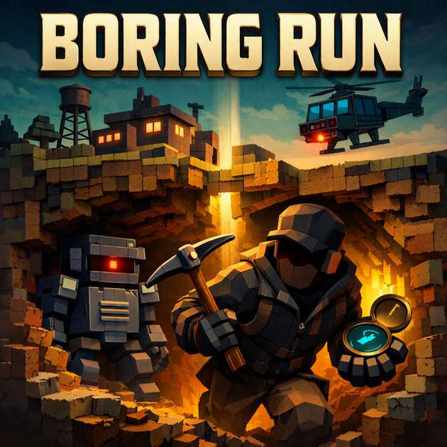 Boring Run - Jabali AI Poster