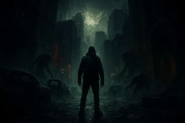 City of Withering Light - Jabali AI Poster