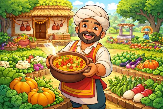 Gaon Rasoi Harvest - Jabali AI Poster
