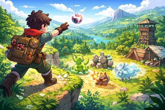 PokeWild Survival - Jabali AI Poster