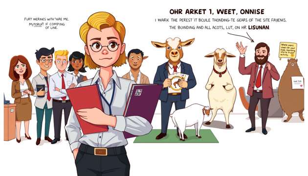 Memo Mayhem at WidgetWorks - Jabali AI Poster