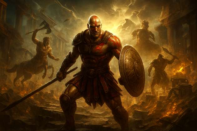 Sparta: Dimensional Forge - Jabali AI Poster