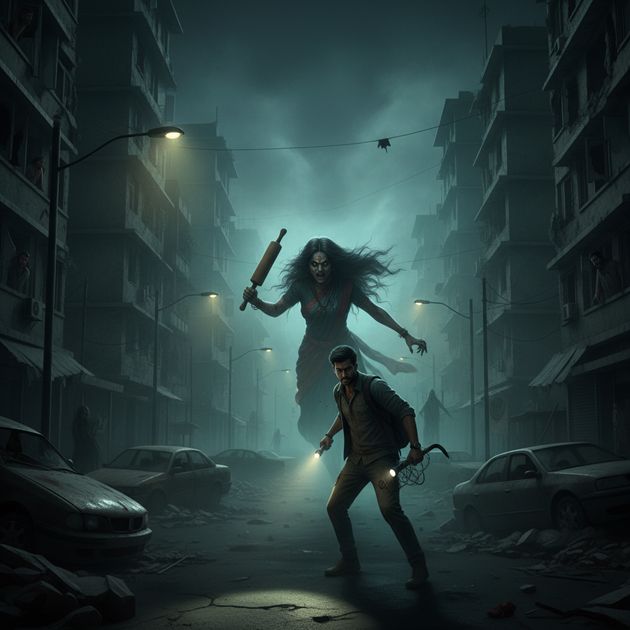 Chandramuki Horror Game - Jabali AI Poster