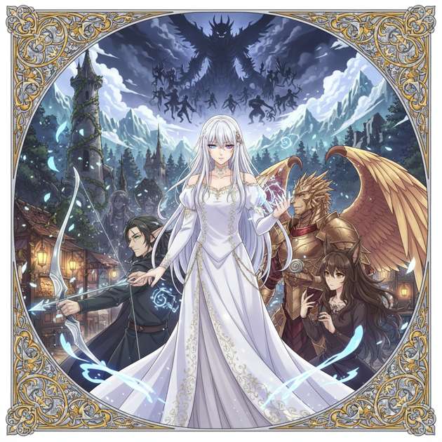 Reborn Crown, Fateful Hearts - Jabali AI Poster