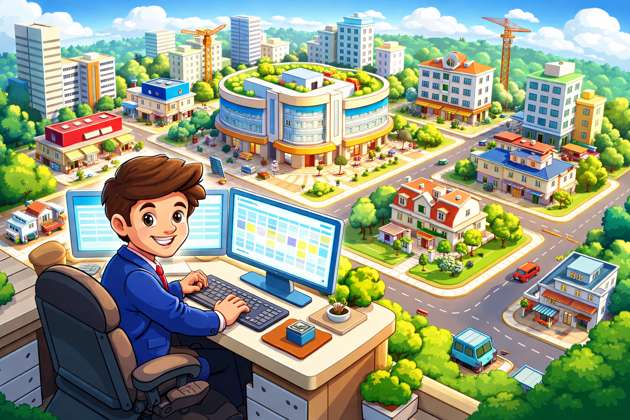 Mall Mogul City - Jabali AI Poster