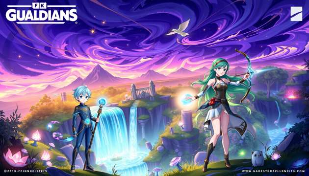 Elemental Guardians: Kaelith's Quest - Jabali AI Poster