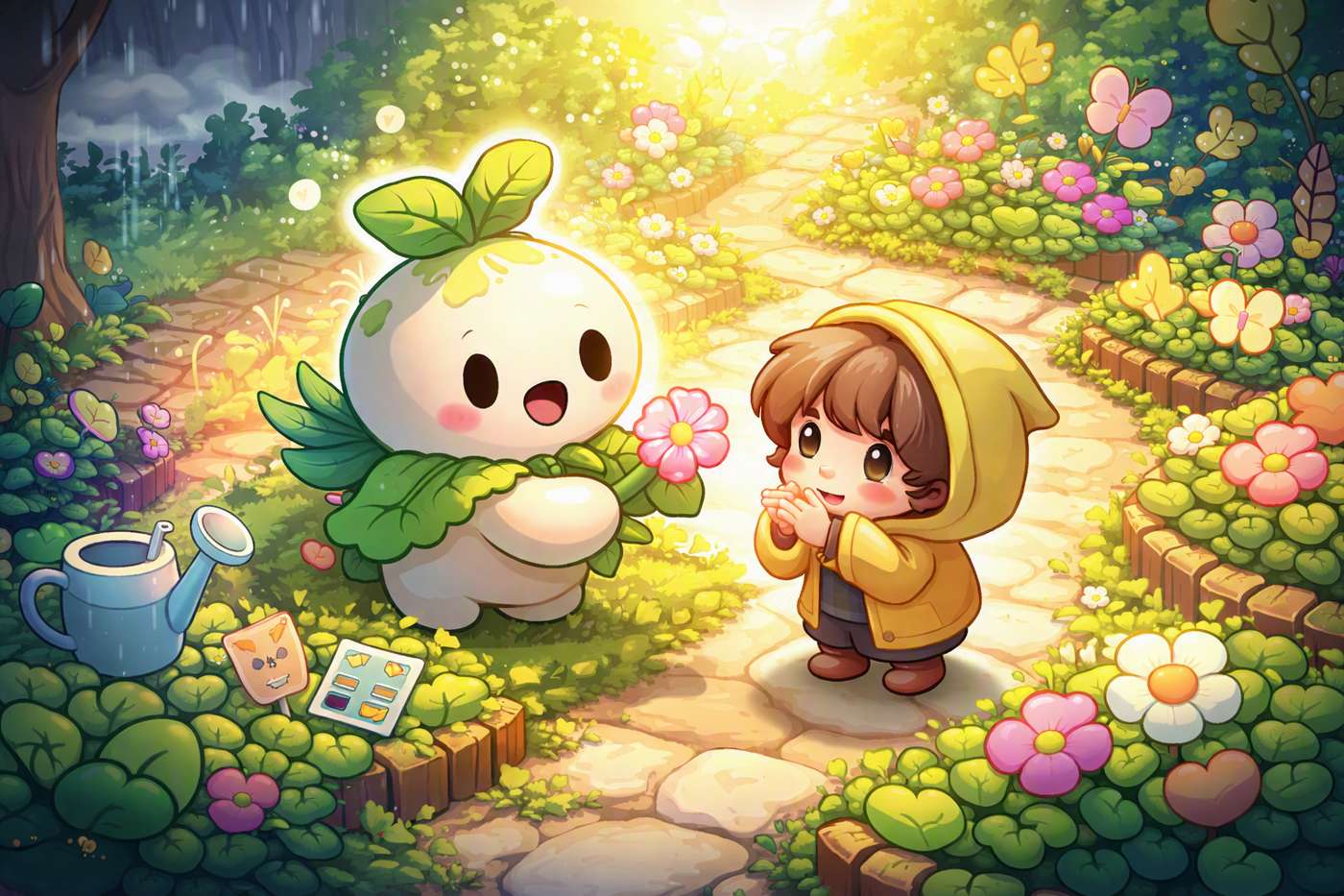BloomBuddy game artwork
