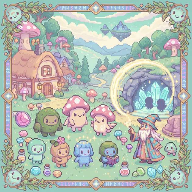 Spellbound Sprites - Jabali AI Poster