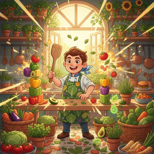 Veggie Smash-Up! - Jabali AI Poster