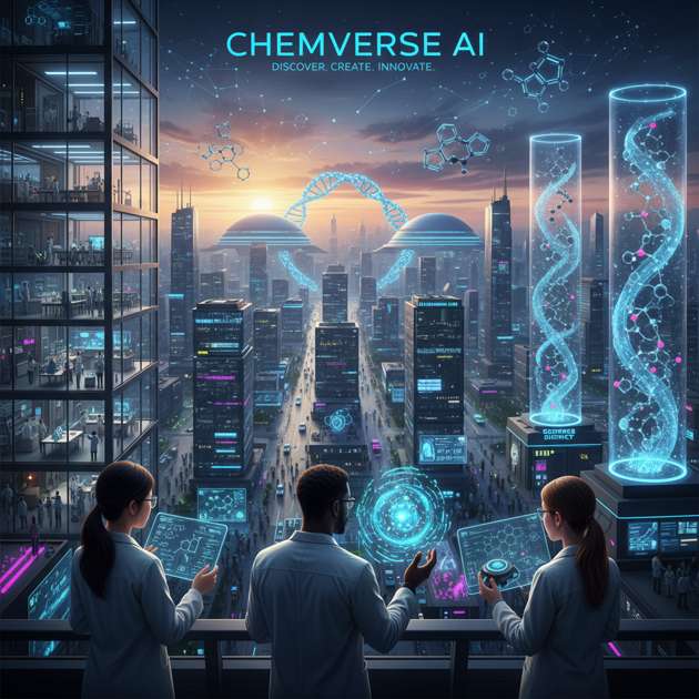 ChemVerse AI - Jabali AI Poster