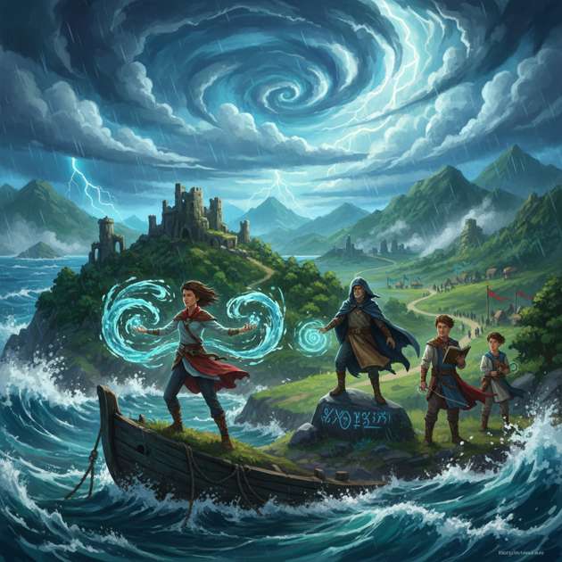 Tempestbound: Isle of Storms - Jabali AI Poster
