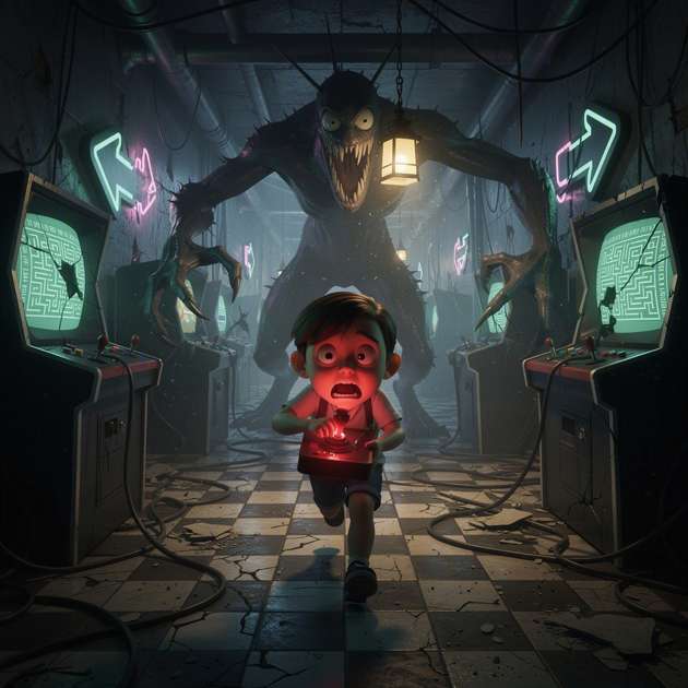 Shadow Chase - Jabali AI Poster