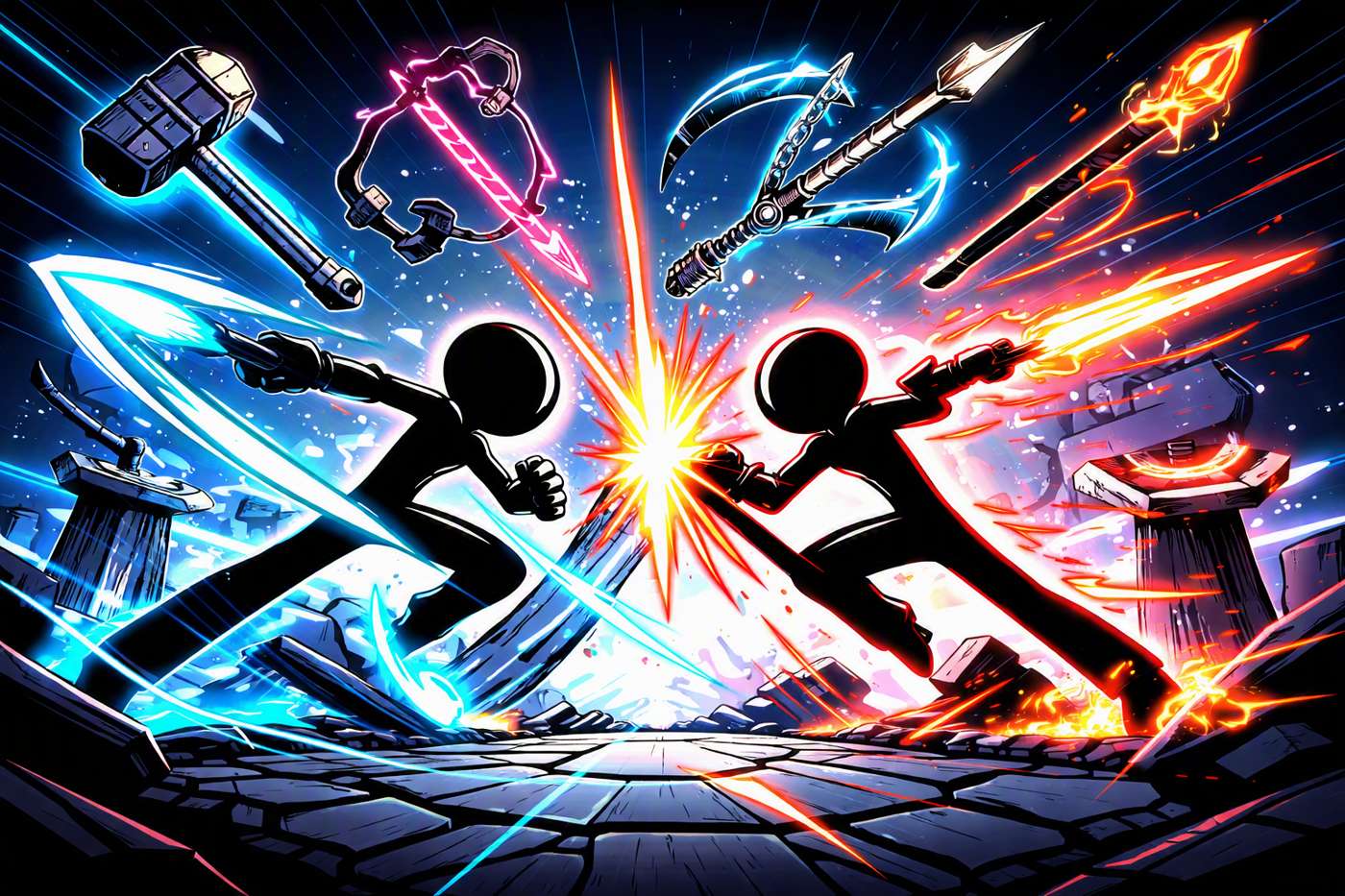 Stick Duel Arsenal game artwork