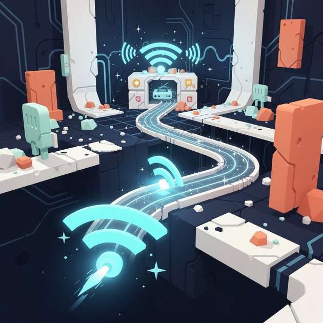 Signal Maze - Jabali AI Poster