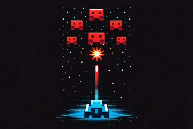 Pixel Fire Rush - Jabali AI Poster