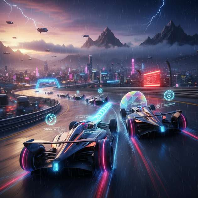 Formula Fury - Jabali AI Poster