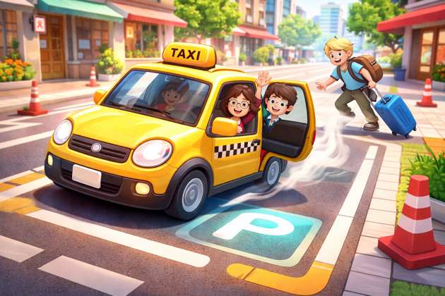 Passenger Parking Rush - Jabali AI Poster
