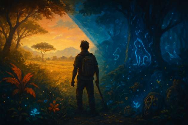 Wilderness Echoes: A Family's Quest - Jabali AI Poster