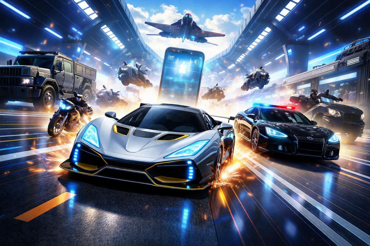 Police Supernova City game artwork