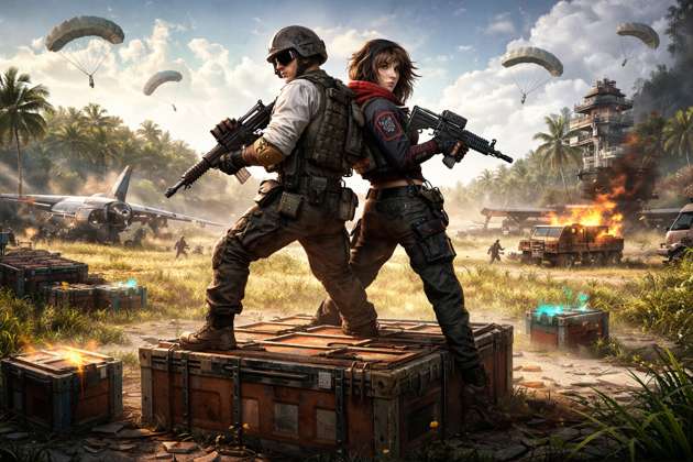 Battle Royale Showdown - Jabali AI Poster