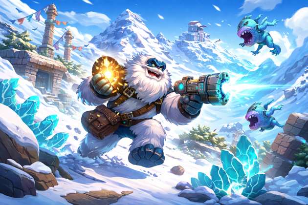 Yeti Relic Rush - Jabali AI Poster