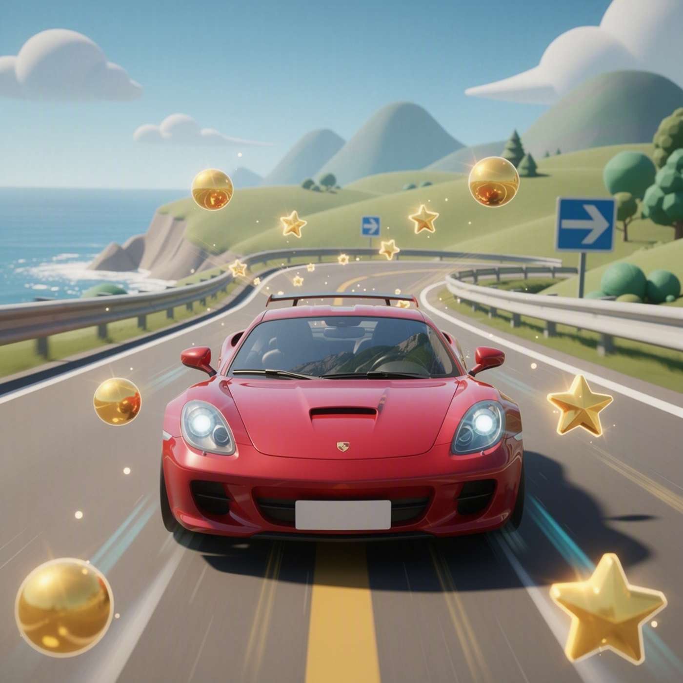 Highway Rush Points game artwork