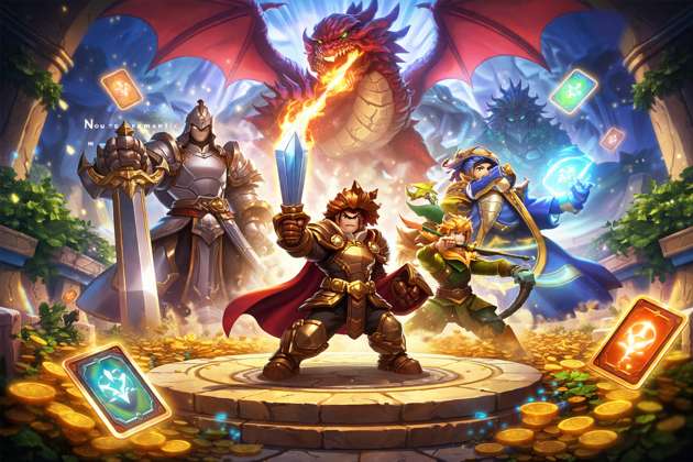 Card Clash Quest - Jabali AI Poster