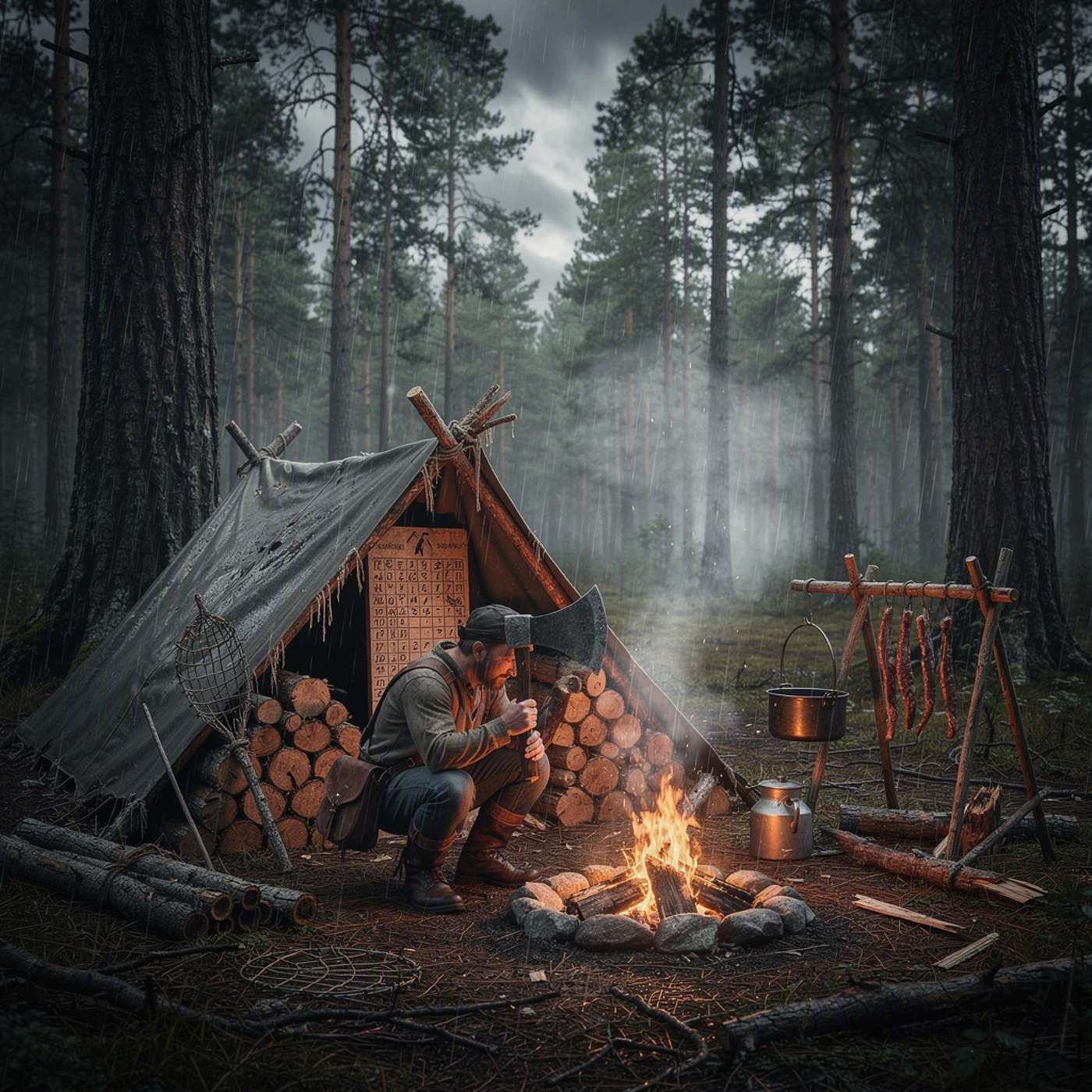 100 Jours dans la Forêt game artwork