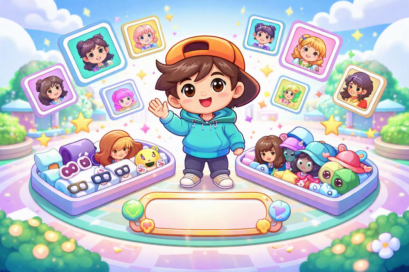 Профиль игрока и смена аватара game artwork