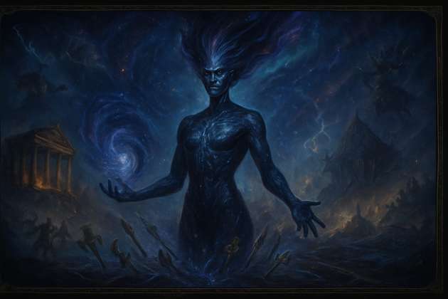 Elyon the Riftborn - Jabali AI Poster