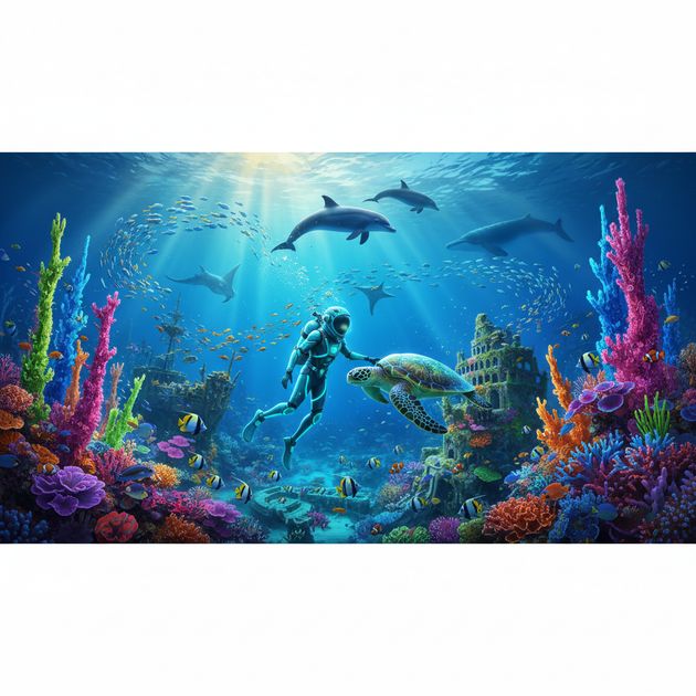 Reefkeepers Beneath - Jabali AI Poster