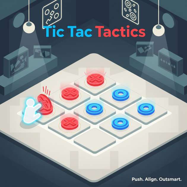 Tic Tac Tactics - Jabali AI Poster