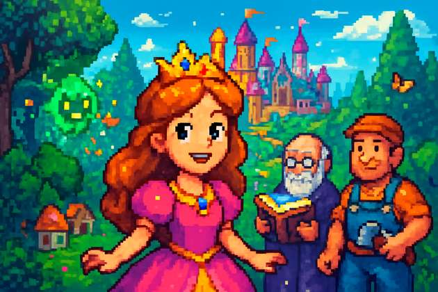 Pixel Princess Kingdom - Adventure RPG by Jabali AI