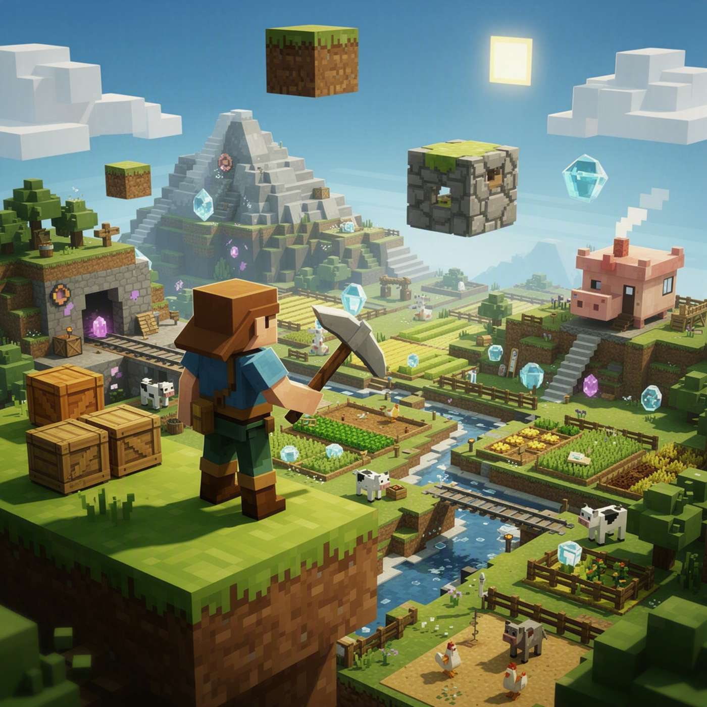 NotChirag669 Craft World game artwork