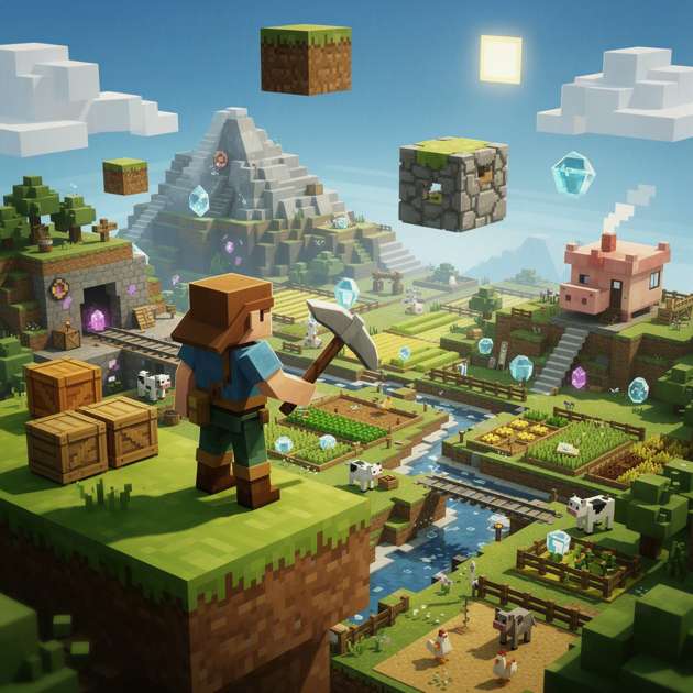 NotChirag669 Craft World - Jabali AI Poster