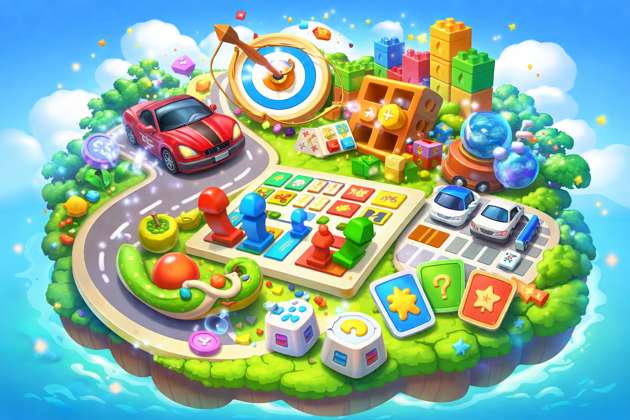 10 Fun Mini Games - Jabali AI Poster