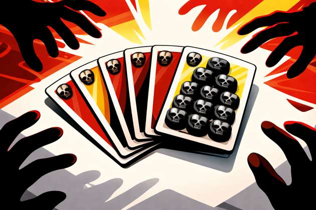 Death Deck Duel - Jabali AI Poster